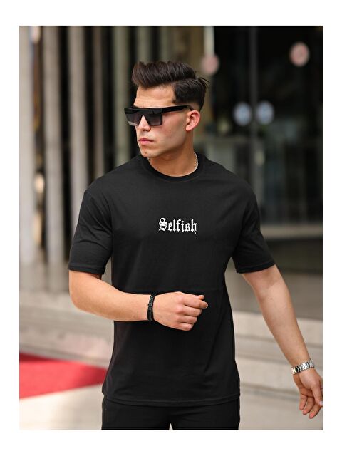 Comstar Erkek Oversize T-shirt Selfish