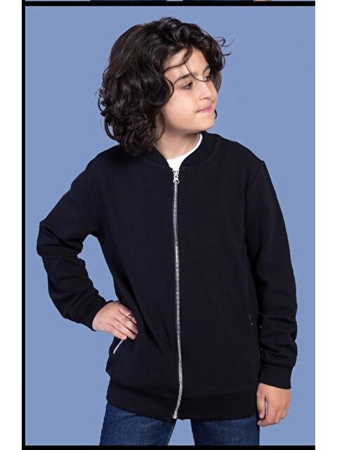 Toontoykids Erkek Çocuk Cepli Basic Hırka