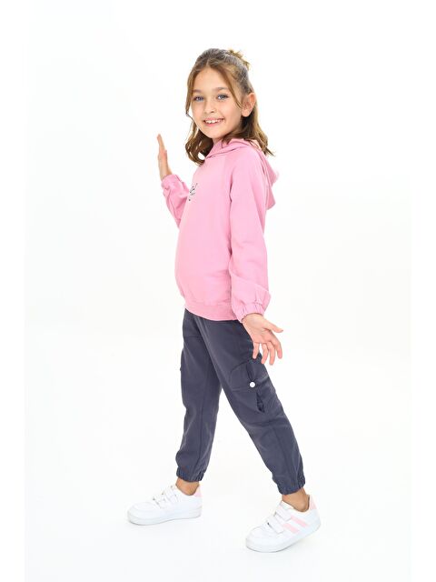 Toontoykids Kız Çocuk Kapüşonlu Eşofman Takım - S000374985-20028