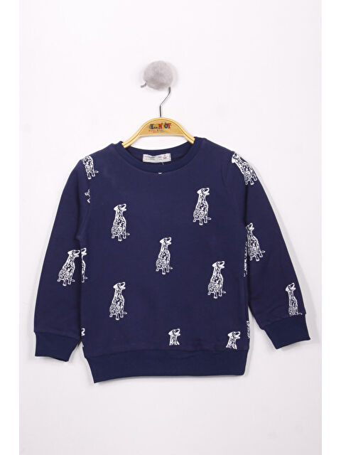 Toontoykids Erkek Çocuk Köpek Baskılı Sweatshirt - S000374986-21164