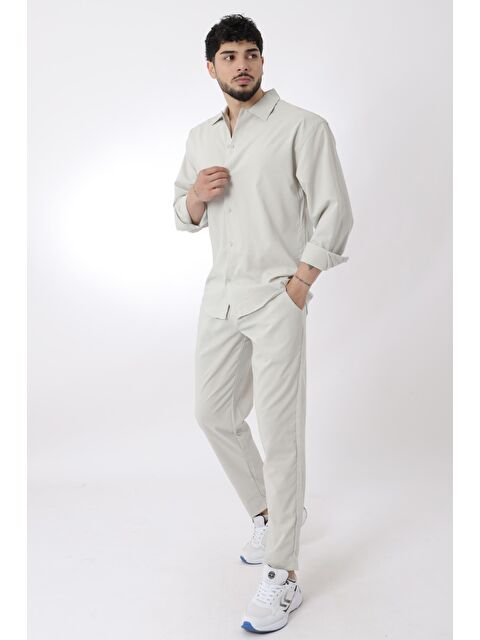 Stilkombin Armüllü Desen Rahat Jogger Erkek Takım PBR 1022_72006 - S000204981-20600