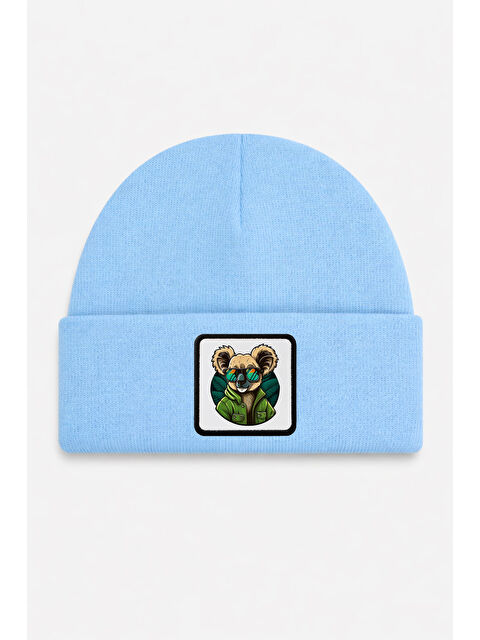 BlackBörk Koala Logolu Mavi Çocuk Bere