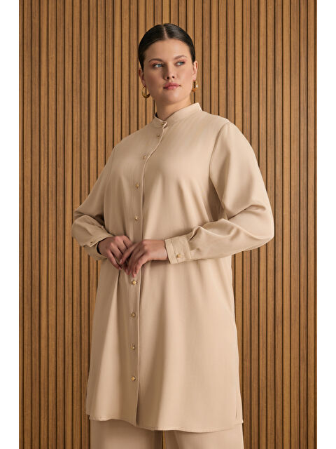 AKER Hakim Yaka Lyocell Bluz - S000475469-25636