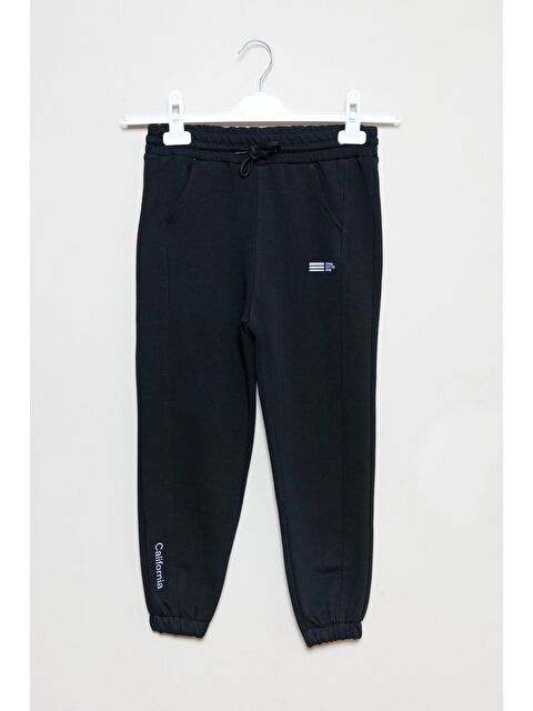 Fullamoda Cebi Yazı Baskılı Jogger Erkek Çocuk Eşofman Altı - S000420323-19351