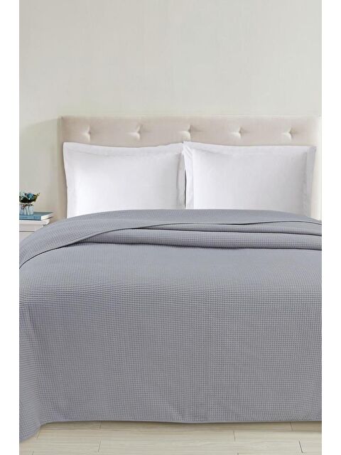 Çeyiz Diyarı Jülide Tek Kişilik Tek Pike 160x220 cm Gri - S000496386-20600
