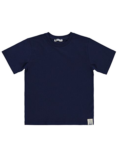 Civil Boys Basic Surf Etiketli 6-9 Yaş Tişört - Lacivert