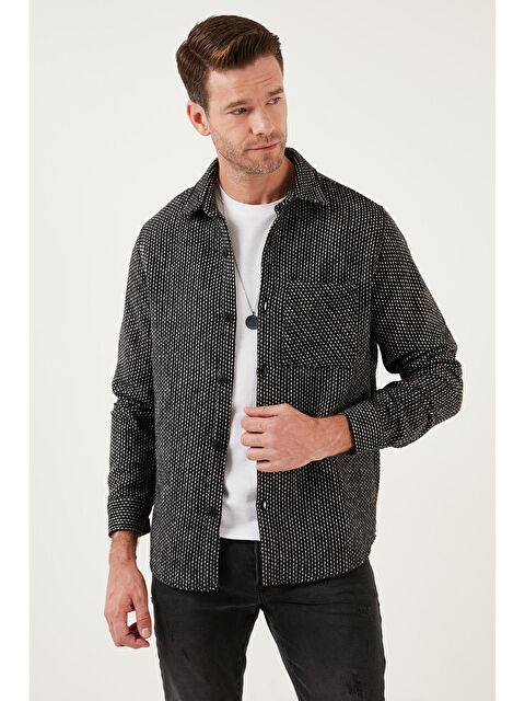 Buratti Desenli Cepli Regular Fit Uzun Kollu Kışlık Oduncu Gömlek CF24W127187 - S000063775-19351