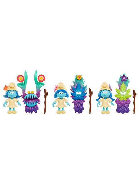 Jakks Pacific Şirinler Kayıp Köy Smurfstorm 3'lü Figür Seti - Model 2 - S000242249-10231