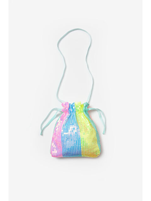 Le Mabelle Çok Renkli Pullu Kız Çocuk Çanta