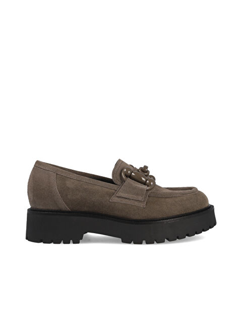 Comart Kadın Loafer 1M4399 4399 Micro Tech Taupe