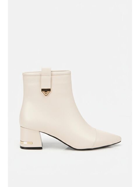 Yaya By Hotiç Kadın Kemik Tokalı Topuk Detaylı Topuklu Bot - S000516944-3162