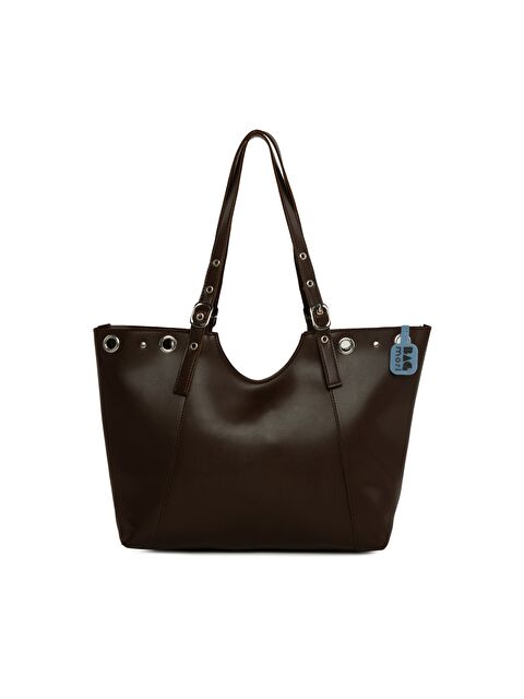 Bagmori Kuş Gözü Detaylı Kemerli Tote Çanta - S000474474-19413