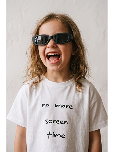 Le Mabelle Siyah Oval Model Çocuk Güneş Gözlüğü