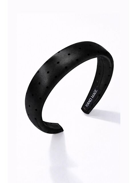 New Obsessions Saten Dolgulu Puantiyeli Taç