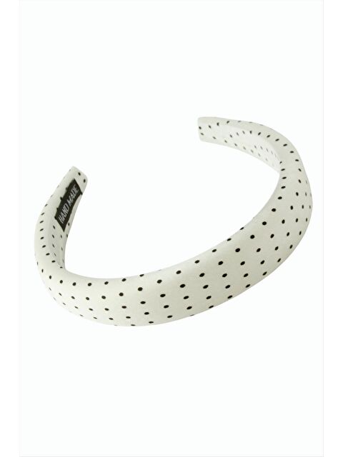 New Obsessions Saten Dolgulu Puantiyeli Taç