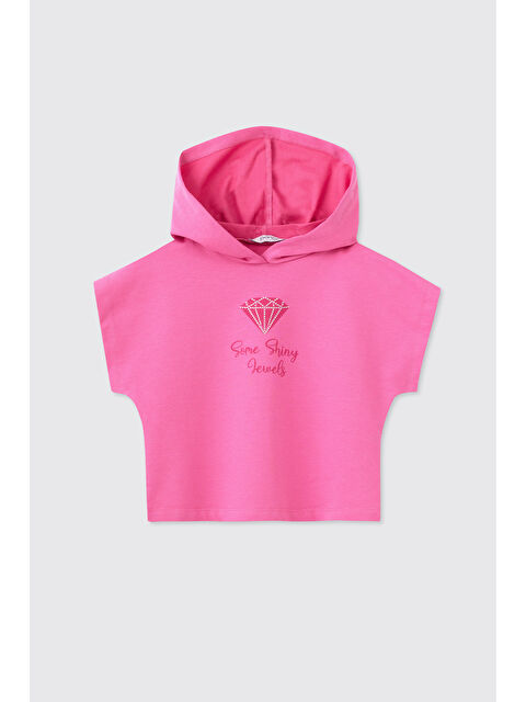 Panço Kız Bebek Pembe Sweatshirt