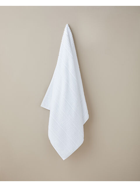 English Home CloudSoft Pamuk Banyo Havlusu 90x150 cm Beyaz