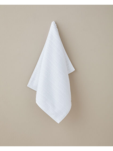 English Home CloudSoft Pamuk Yüz Havlusu 50x80 cm Beyaz