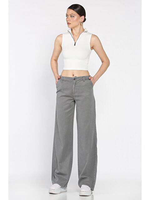Gülseli Kadın Yüksek Bel Pantolon - S000386505-20600