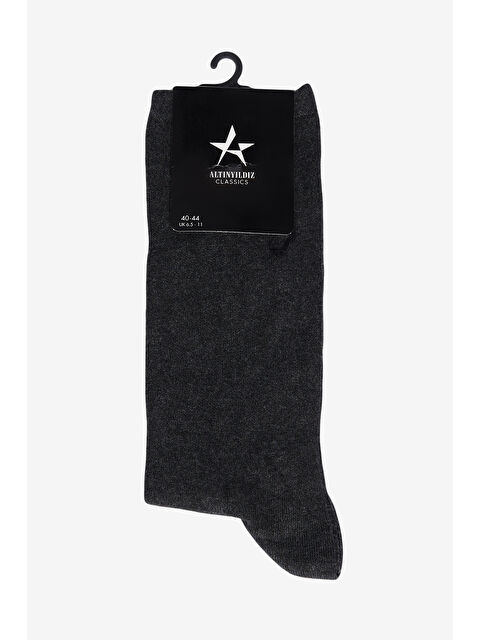 Altınyıldız Classics Erkek Marengo Tekli Bambulu Soket Çorap - S000416355-20600