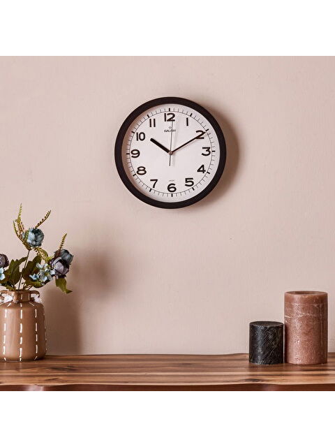 Galaxy 212-K Modern Duvar Saati - Siyah - 25,5 cm - S000397082-19351
