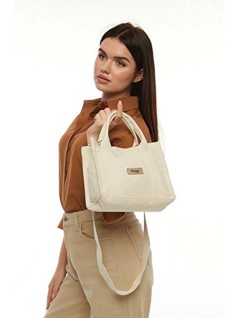 Bagg Kanvas Tote Çanta | 25x20x10 - S000148843-19928