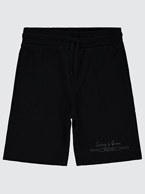 Civil Boys Erkek Çocuk Kapri 6-9 Yaş Siyah