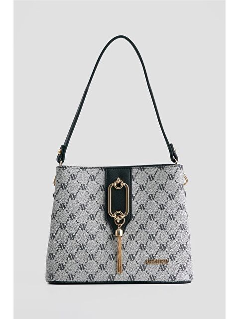 ARMİNE Çanta Noktalı 25Yd7361 Gri - S000512393-20600