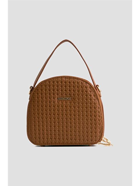 ARMİNE Çanta Örgü 25Yd7408 Taba - S000512409-14955
