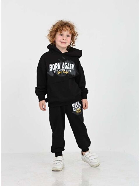 Toontoykids Erkek Çocuk Born Agaın Baskılı Eşofman Takım - S000443924-19351