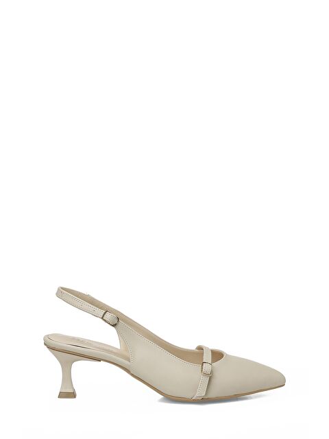 Butigo 26S-602 6FX Bej Kadın Topuklu Ayakkabı - S000531437-19928