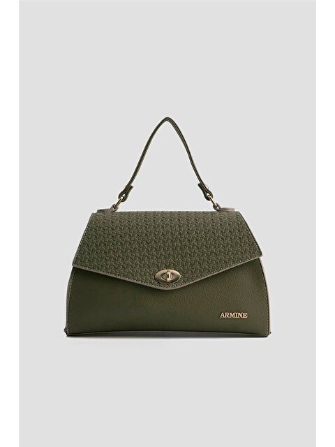 ARMİNE Çanta Örgü 25Yd7409 Haki - S000512418-18547