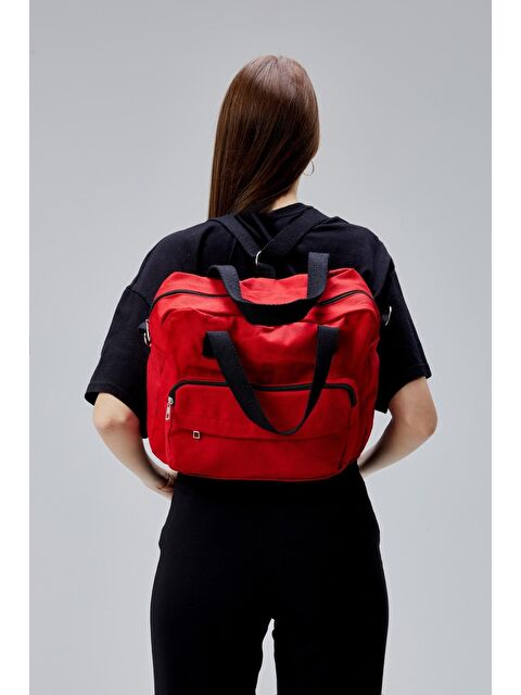 Bagg Nora Bag Kırmızı Sırt Laptop Çantası - S000387686-20045
