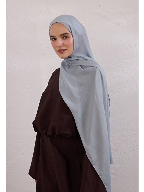 Fresh Scarfs SOFT VİSKON ŞAL SOFT MAVİ - S000414328-3642
