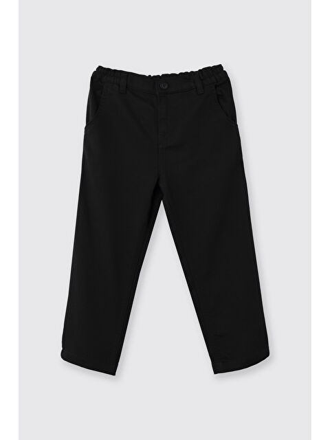 Panço Erkek Bebek Cepli Boru Paça Siyah Pantolon - S000524235-19351