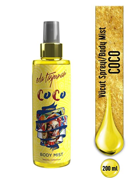 Eda Taşpınar Coconut Coco Body Mist, Tulum’un Egzotik Kokusu, Baştan Çıkarıcı, Sen de Büyüle Herkesi!, 200 ml - S000526541-10231