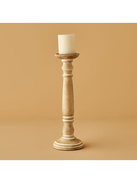 Bella Maison Dora Şamdan Naturel (12x12x38 cm) - S000357492-26406