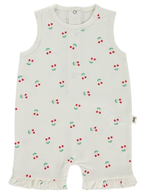 Civil Baby Kiraz Empirme 6-18 Ay Tulum - Ekru 12-18 Ay - S000526776-19965