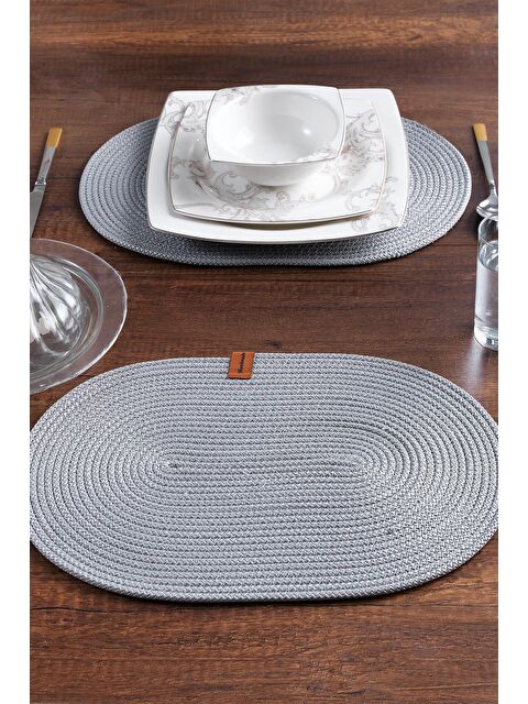 Maison Art 2 Adet Oval Supla | Amerikan Servis Runner | Tabak, Tava, Altlığı Sofra Sunumluk - S000119796-20600