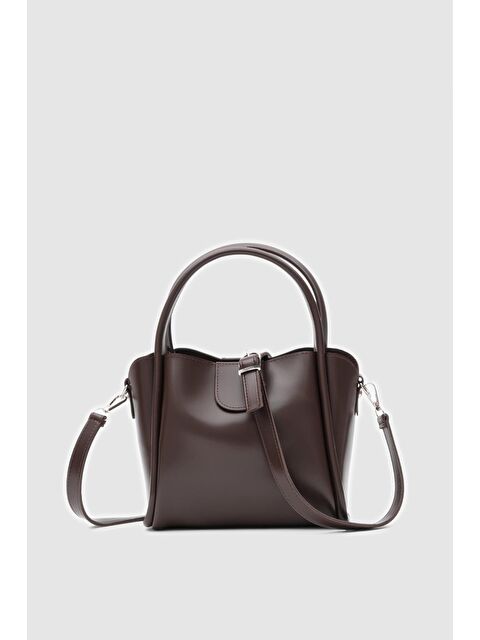 Shulebags Beca El Ve Çapraz Çanta Acı Kahve - S000423914-28102