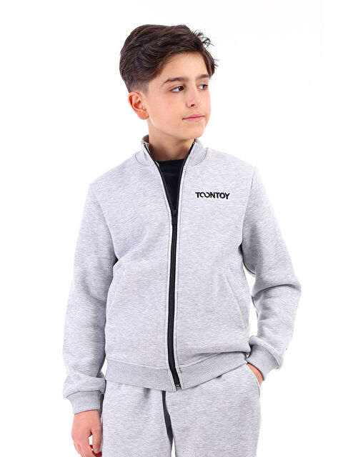 Toontoykids Erkek Çocuk Nakışlı Hırka - S000417598-74