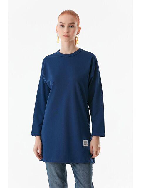 Fullamoda Basic Bisiklet Yaka Tunik - S000191479-23093