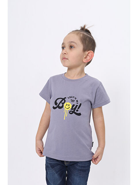 Toontoykids Erkek Çocuk Baskılı Tişört - S000417588-74