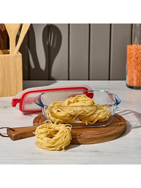 Pyrex Cook & Head Dikdörtgen Kilitli Saklama Kabı - 1,1 lt - S000373707-26865