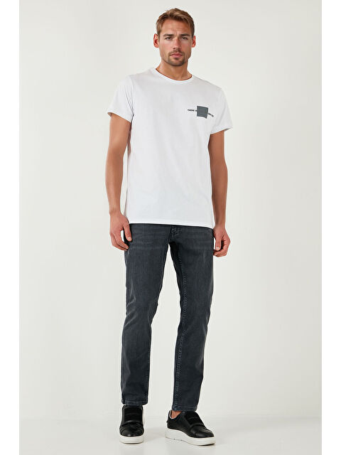 Buratti Pamuklu Regular Fit Normal Bel Boru Paça Jeans 2211S78PARMA - S000387130-37445