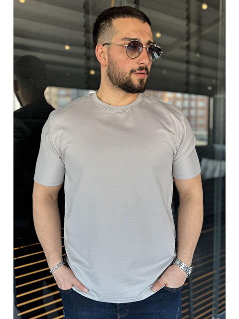 Mishar İtalia Erkek Bisiklet Yaka Basic Tişört - S000361381-20600