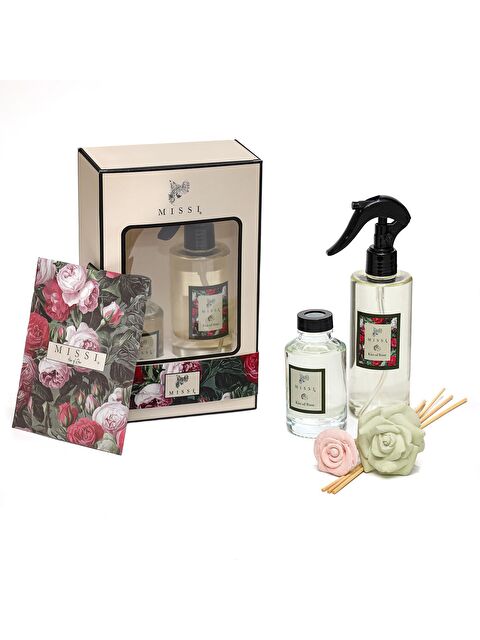 Missi Kiss of Rose Hediye Seti (Oda kokusu-Oda spreyi-Kokulu zarf) - S000411230-19951