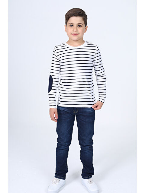Toontoykids Erkek Çocuk Çizgili Tişört - S000417606-37341