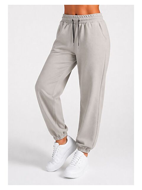 Formo Kadın Pamuklu Cepli Yüksek Kaliteli Lastikli Paça Eşofman Altı