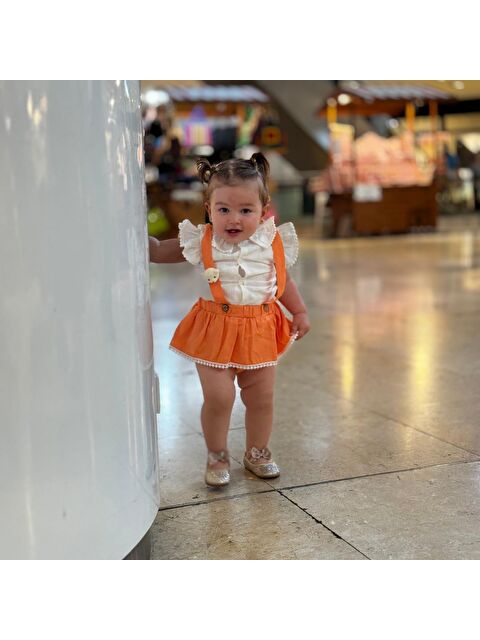 Yami Mia Gömlekli Salopetli Kız Bebek Takım - S000216406-20013